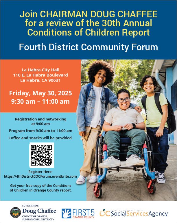 the 4th District Conditions of Children Community Forum